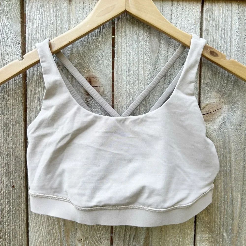 Lululemon Nude Beige Strappy Bra